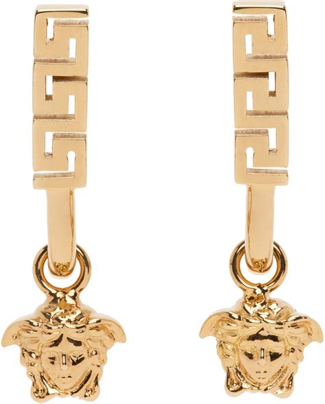 ssense versace earrings|Versace earrings for Women .